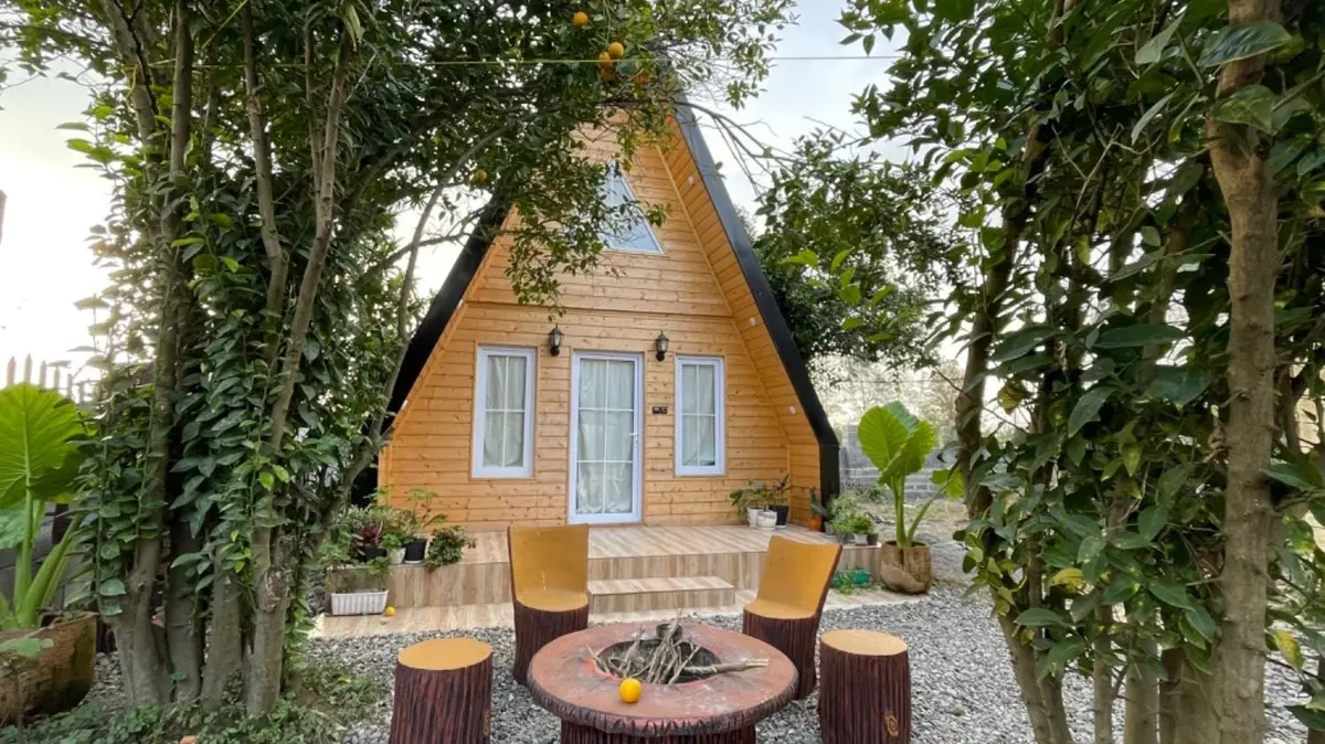 کلبه یک خوابه جکوزی دار گیله سو