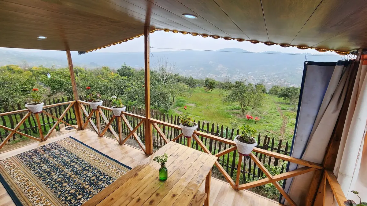 کلبه یک خوابه جنگلی پارند