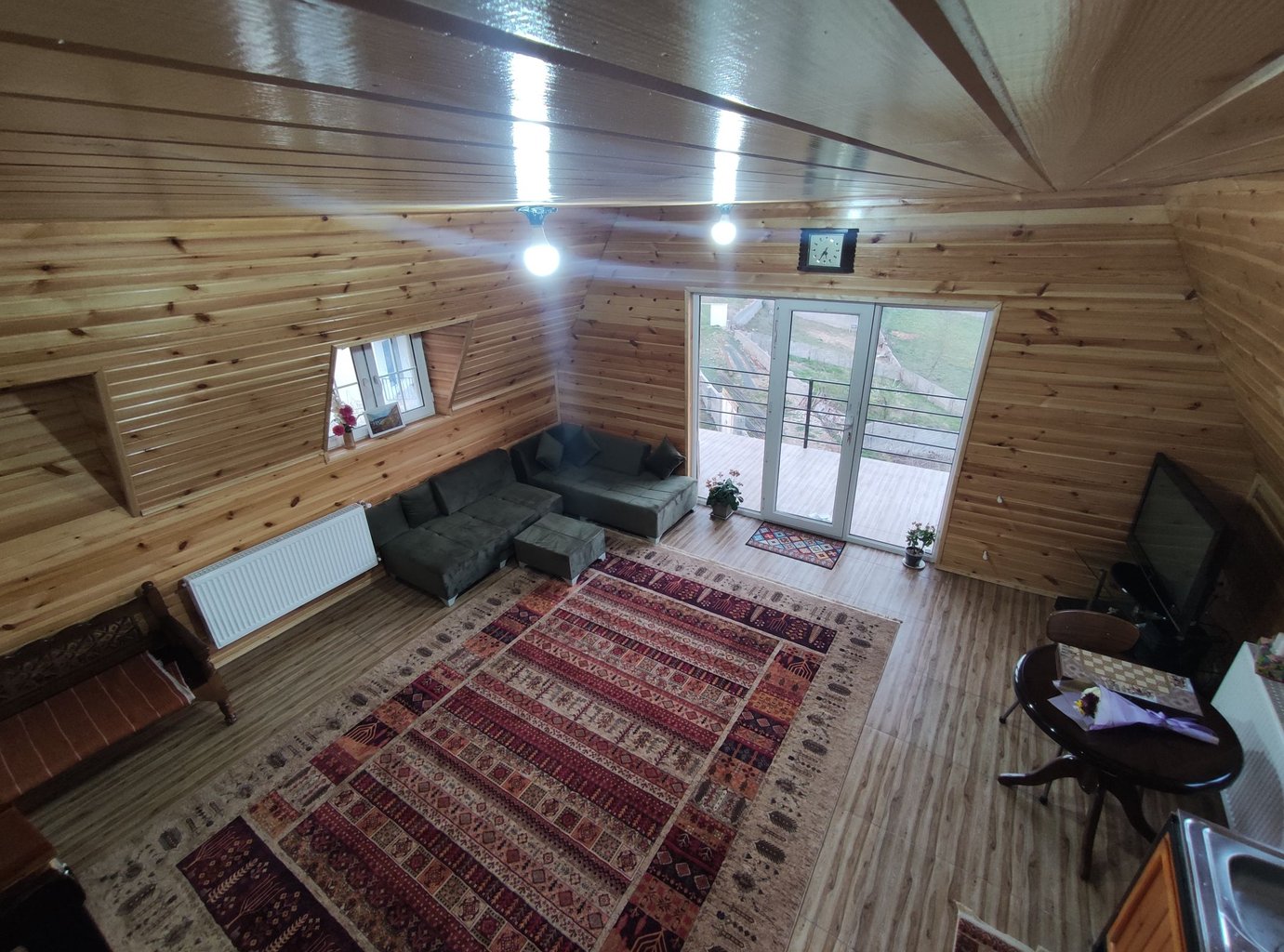 کلبه چوبی جکوزی دار هیرکان - سوادکوه بهمنان