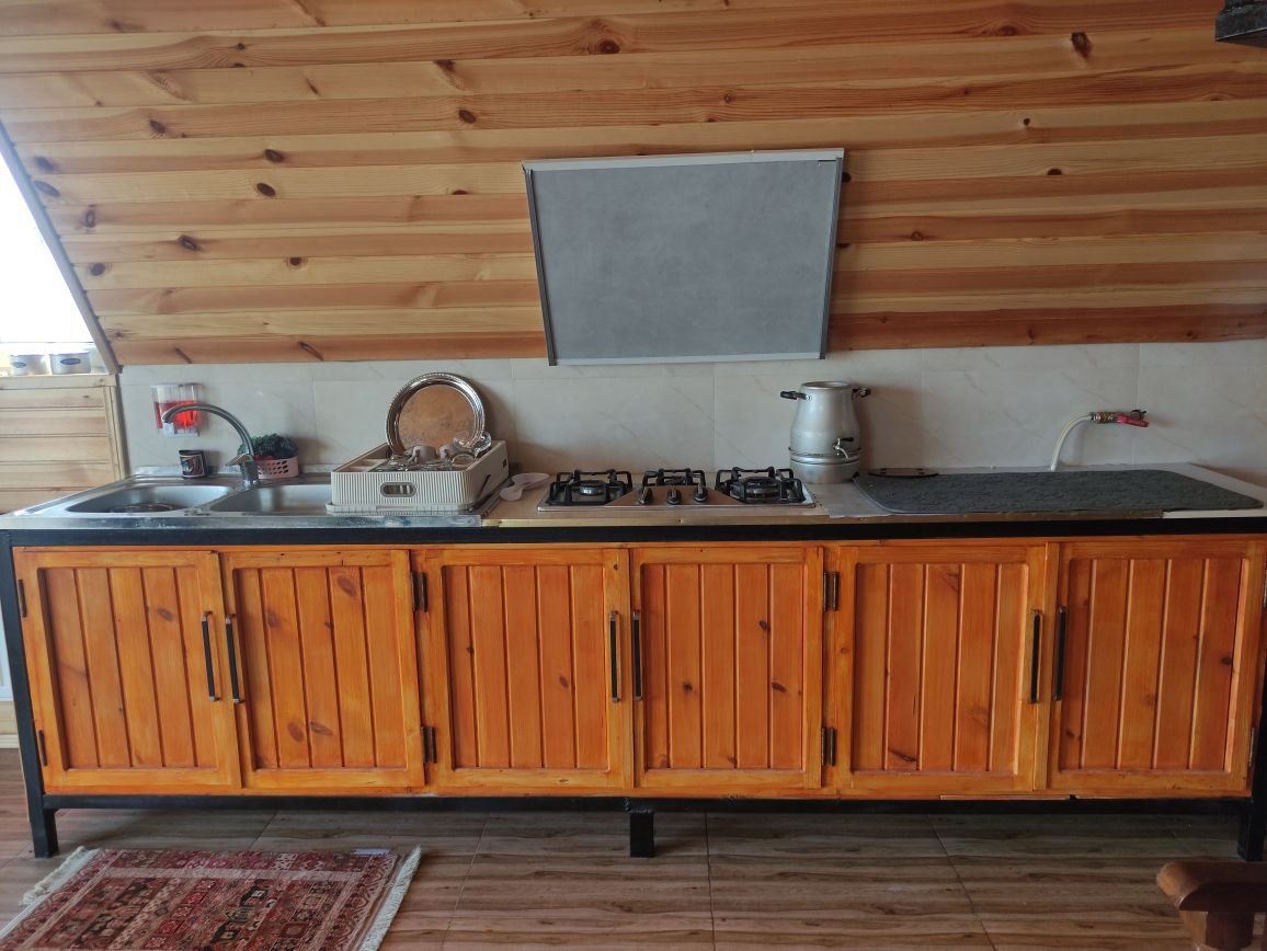 کلبه چوبی جکوزی دار هیرکان - سوادکوه بهمنان