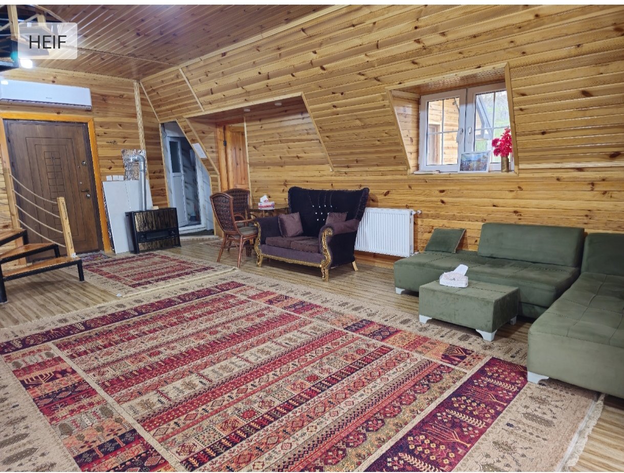 کلبه چوبی جکوزی دار هیرکان - سوادکوه بهمنان