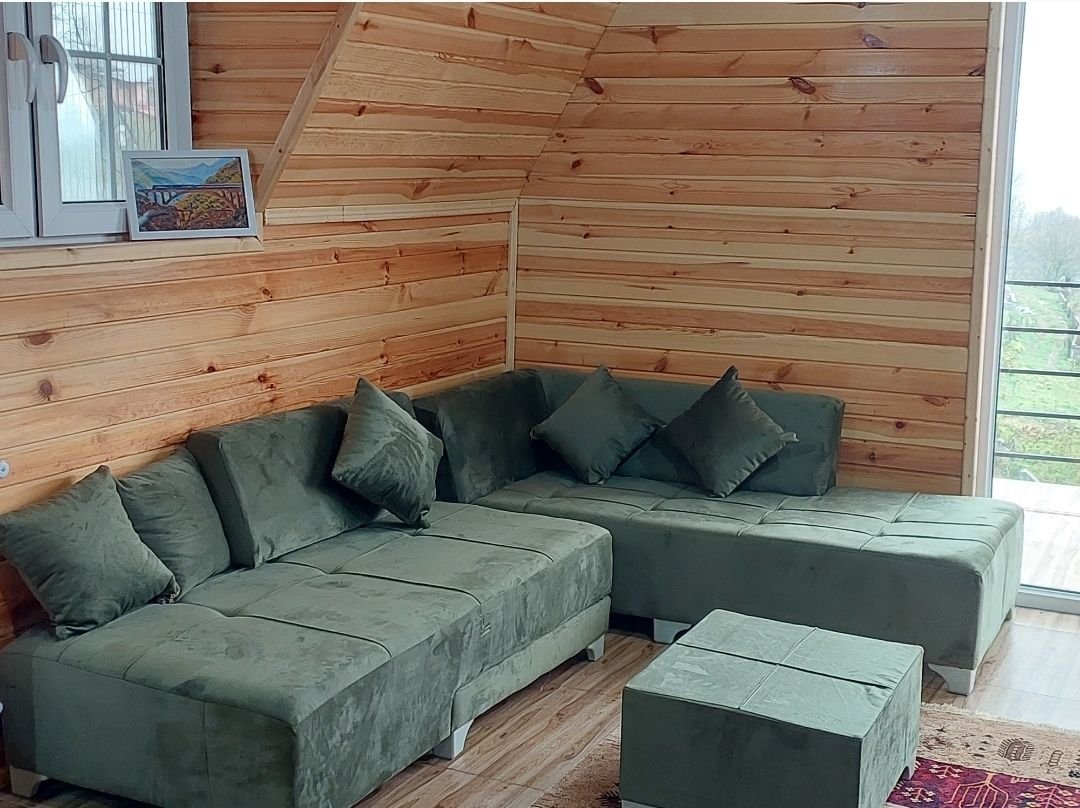 کلبه چوبی جکوزی دار هیرکان - سوادکوه بهمنان