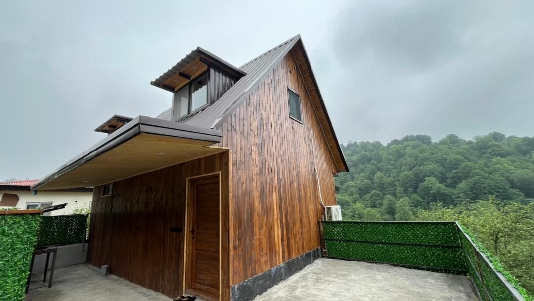 کلبه دوخوابه چوبی نِشا