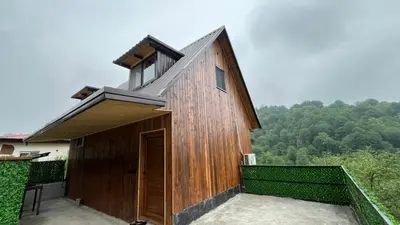 کلبه دوخوابه چوبی نِشا