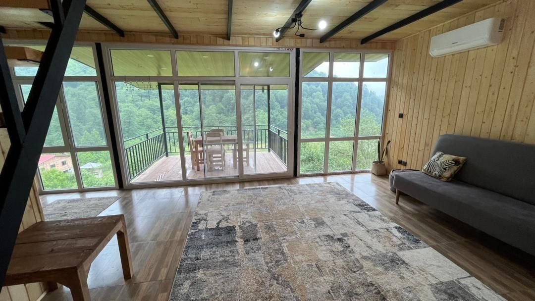 کلبه دوخوابه چوبی نِشا