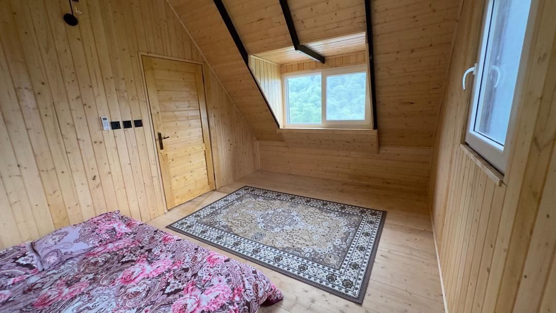 کلبه دوخوابه چوبی نِشا