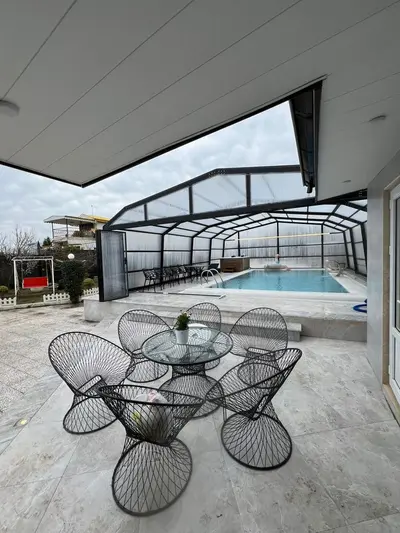 ویلا فلت استخردار آبگرم سنگاچین