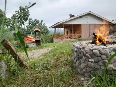 کلبه یک خوابه روستایی شالیزه