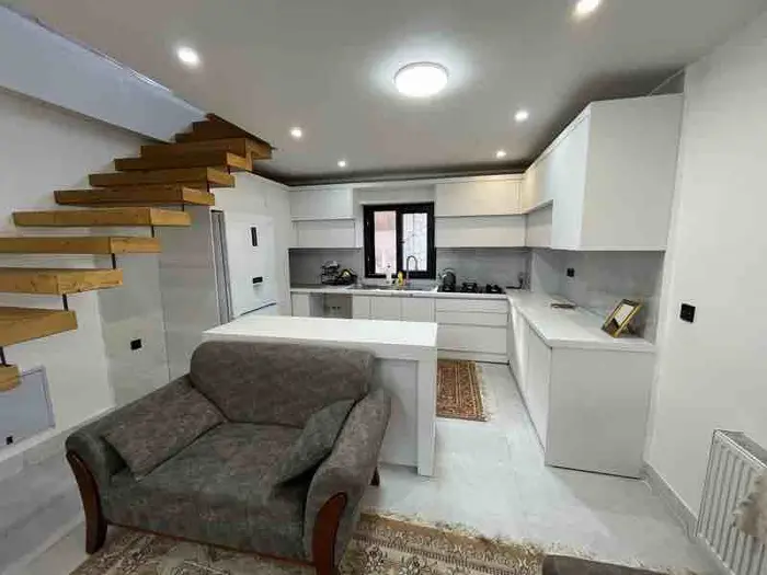 ویلا یک خوابه جنگلی تریپلکس استخردار آسمان - اشپز خانه