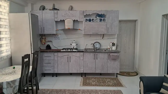 ویلا یک خوابه روستایی قاسمی ۲ - کابینت تمیز ب همراه ظروف سرو غذای اکروپال