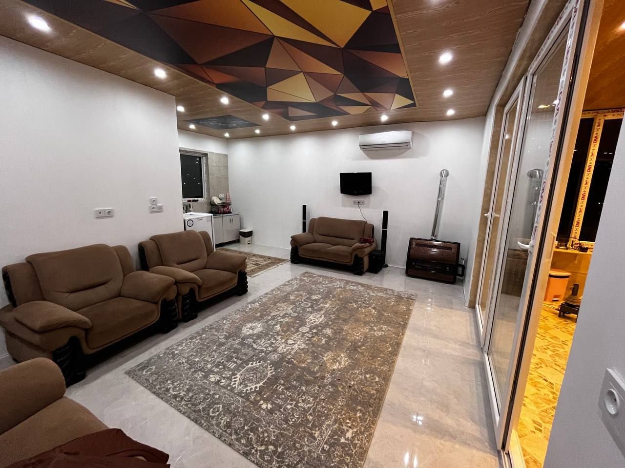 آپارتمان یک خوابه جکوزی دار چالی