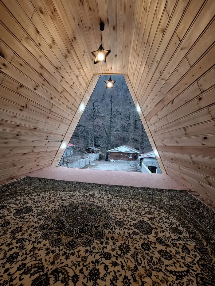 کلبه یک خوابه لاکه تاشون