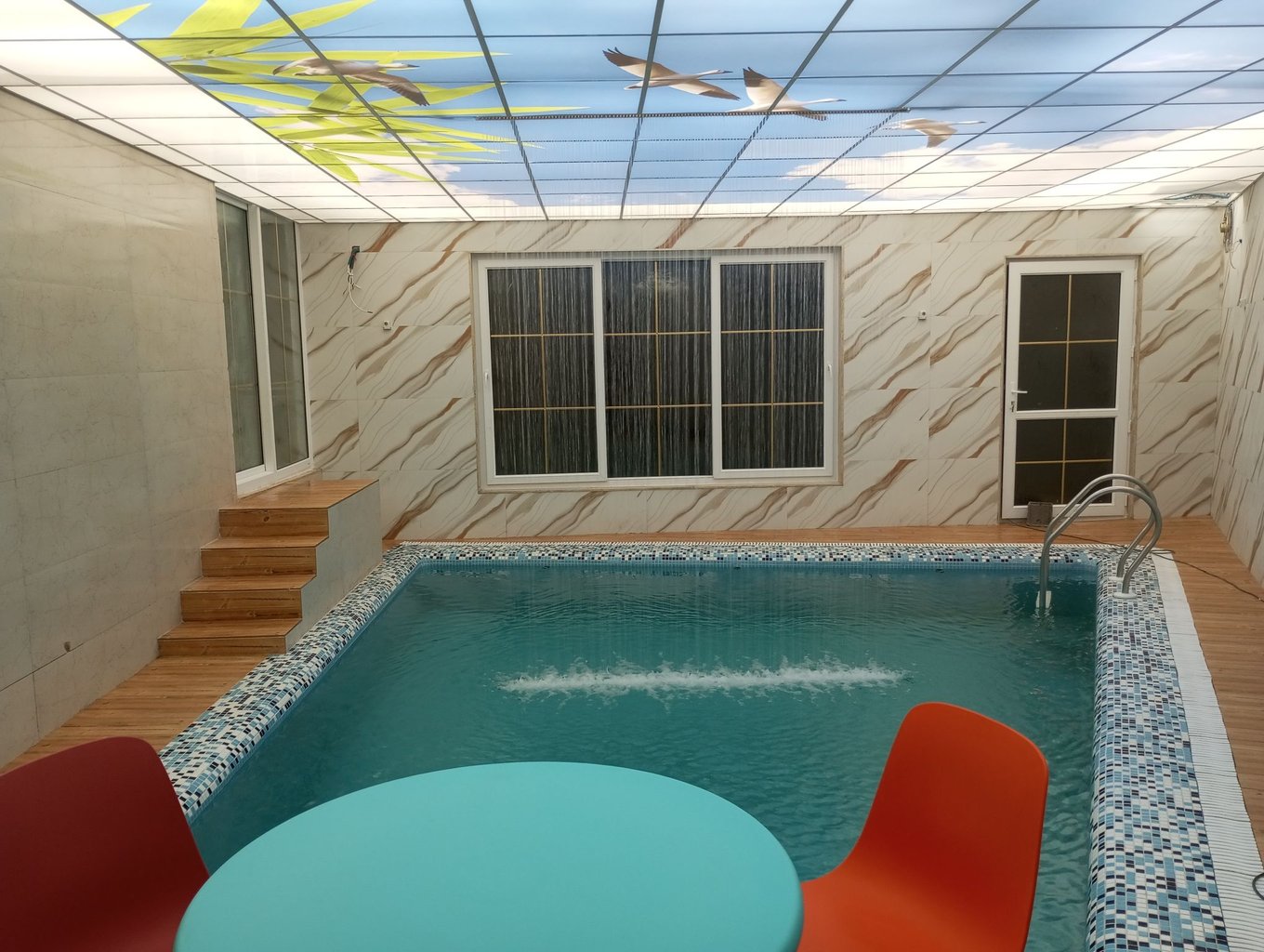 ویلا دوخوابه استخردار آبگرم احمدزاده