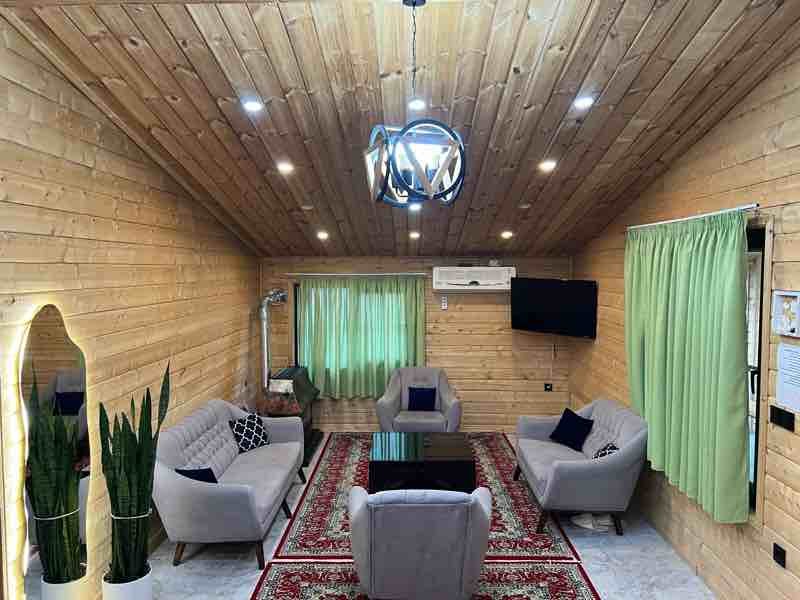 ویلا دوخوابه چوبی گردو 1