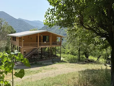 ویلا ویلا چوبی گردو