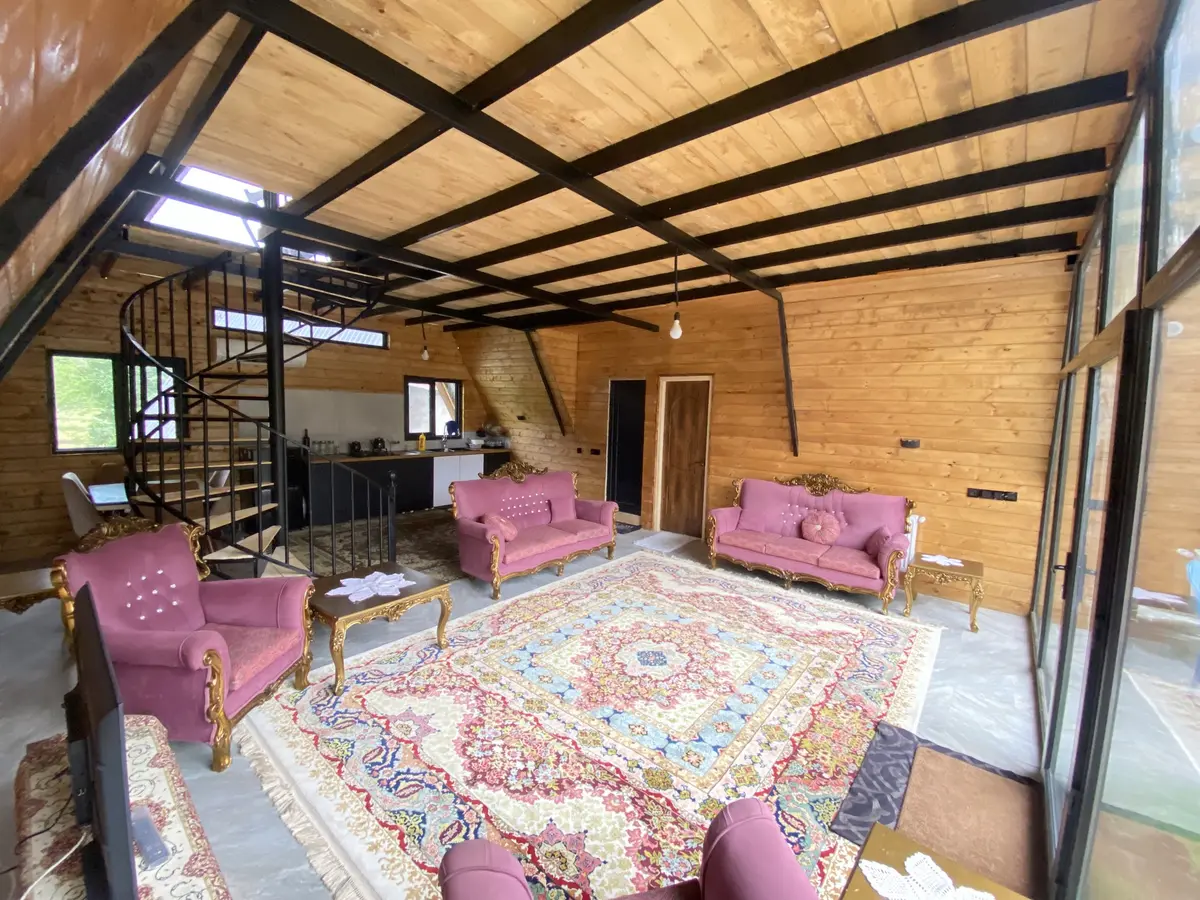 کلبه دوخوابه چوبی لیانا