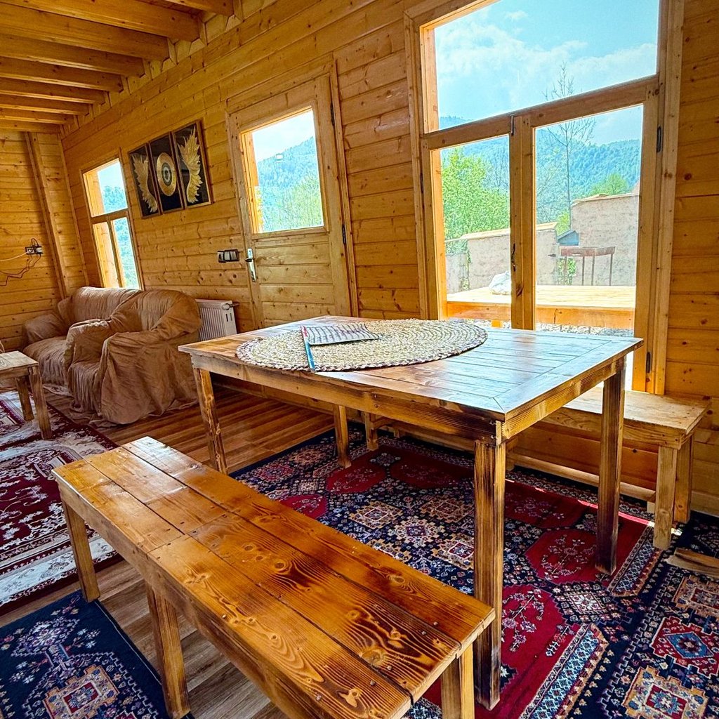 سه خوابه چوبی بهراد