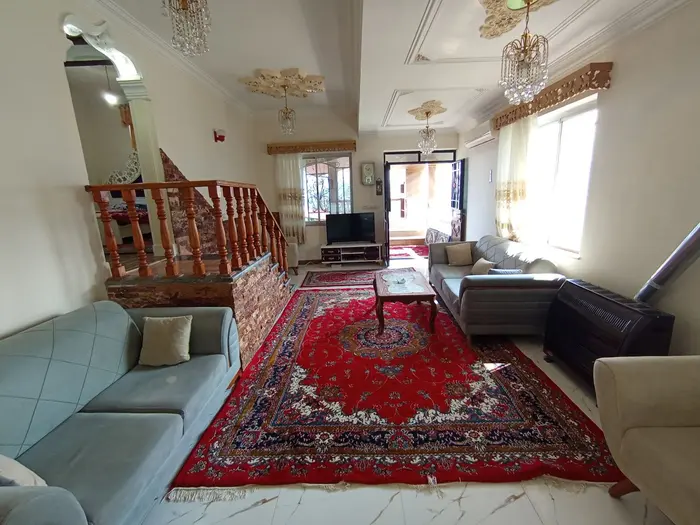 ویلا دوخوابه جنگلی دوبلکس پتک