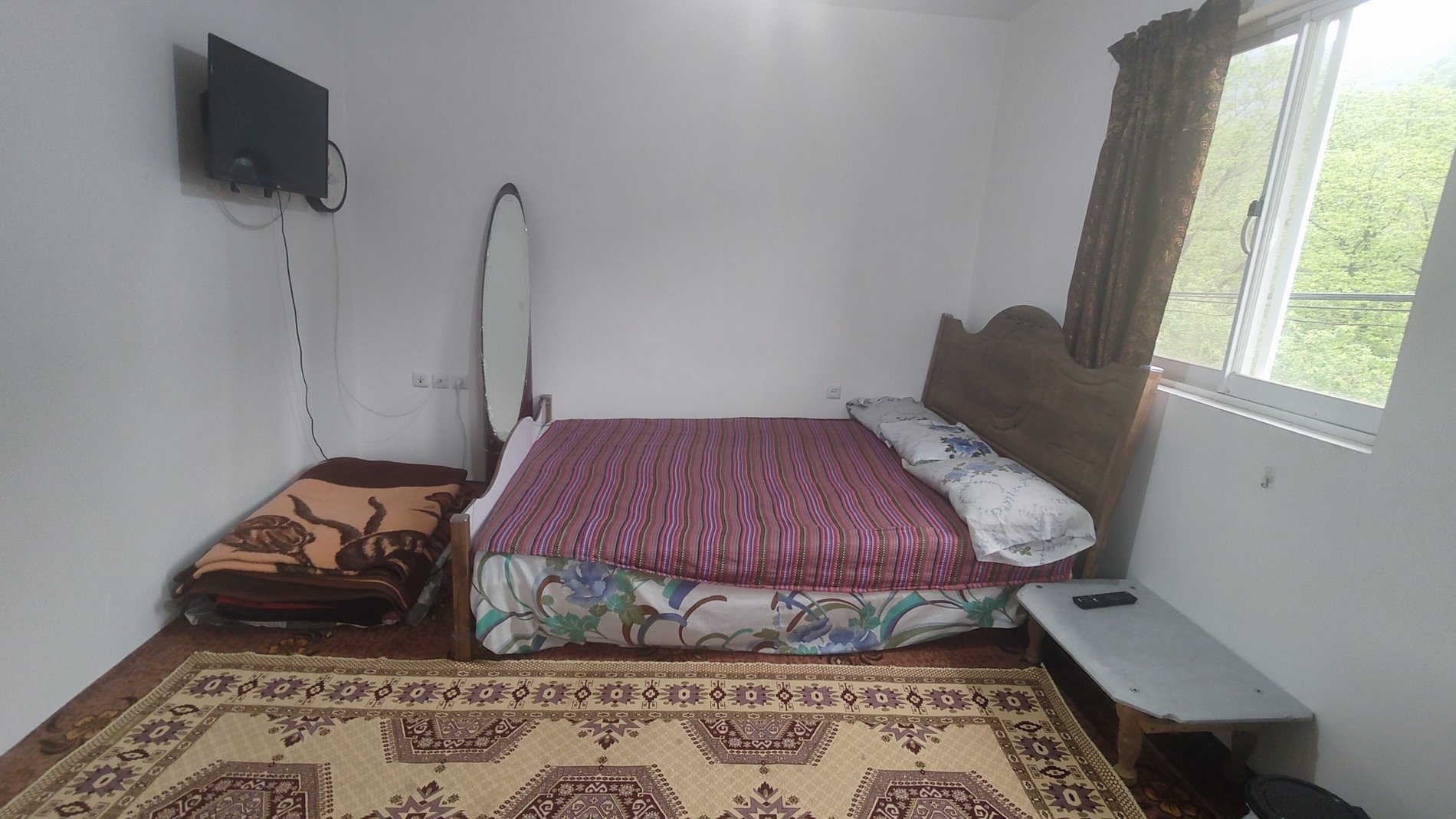 کلبه یک خوابه چوبی عمو داوود