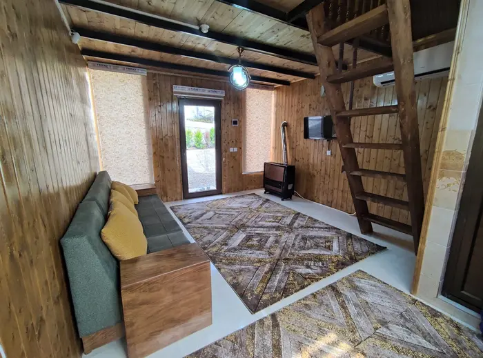 کلبه یک خوابه جنگلی توسکا بزچفت 2