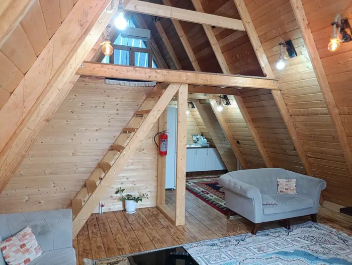 کلبه دوخوابه سوئیسی ملورین - پذیرایی