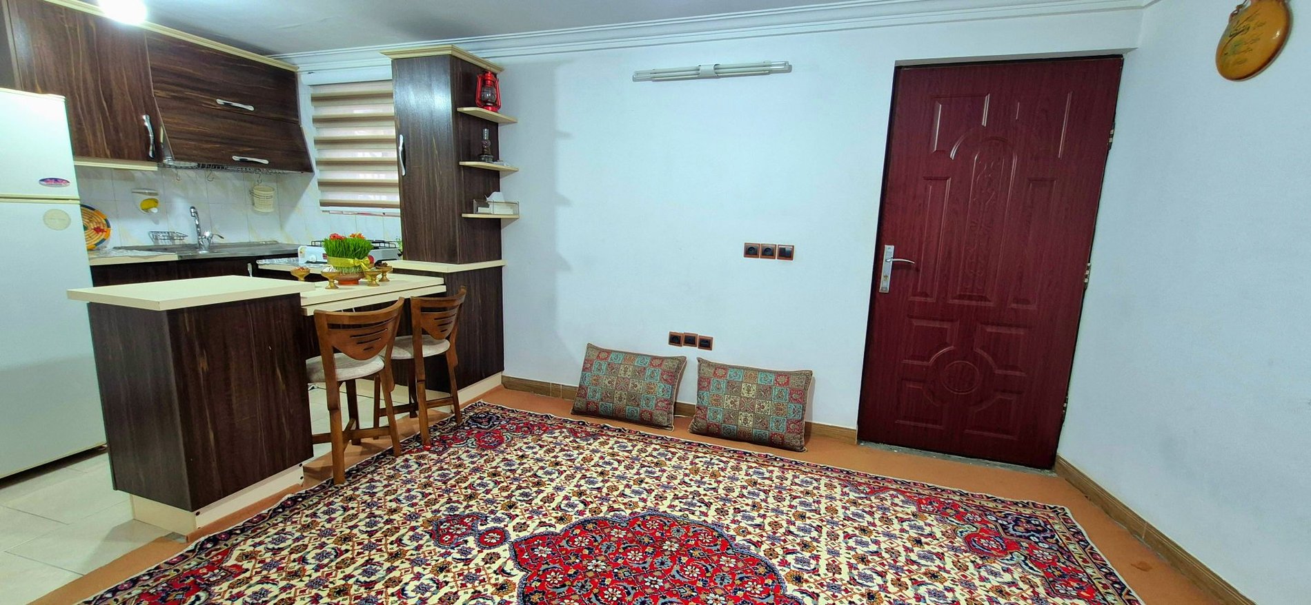 سوئیت اقامتگاه کوک در لاریجان - پذیرایی