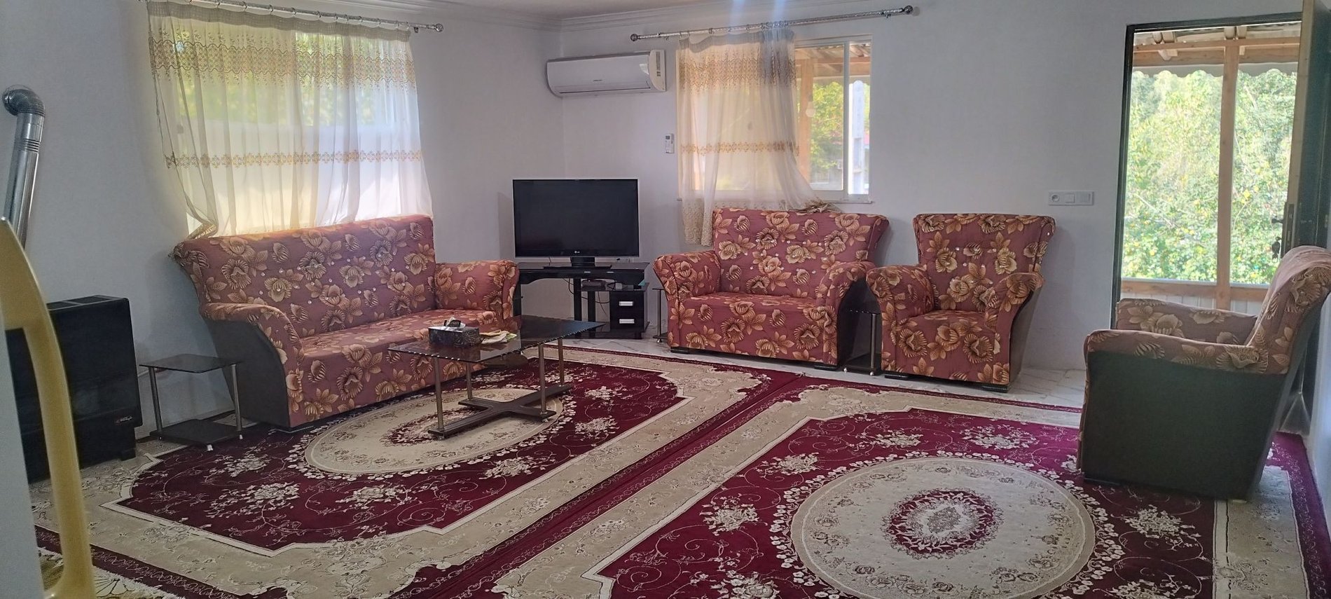 ویلا دوخوابه جنگلی کچا 1