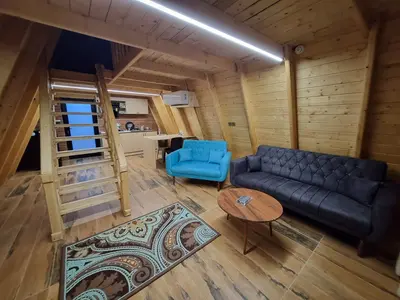 کلبه یک خوابه چوبی کاسپین 4