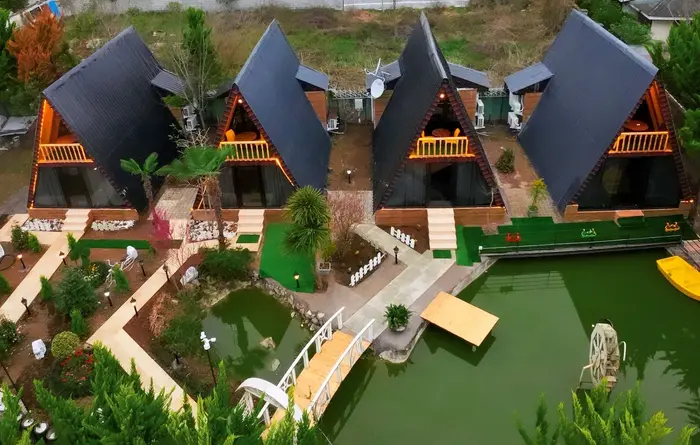 کلبه یک خوابه چوبی کاسپین 1