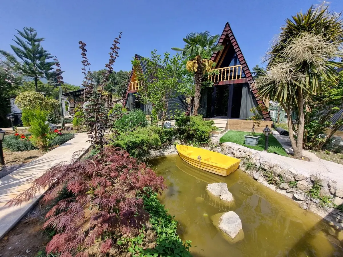 کلبه یک خوابه چوبی کاسپین 4