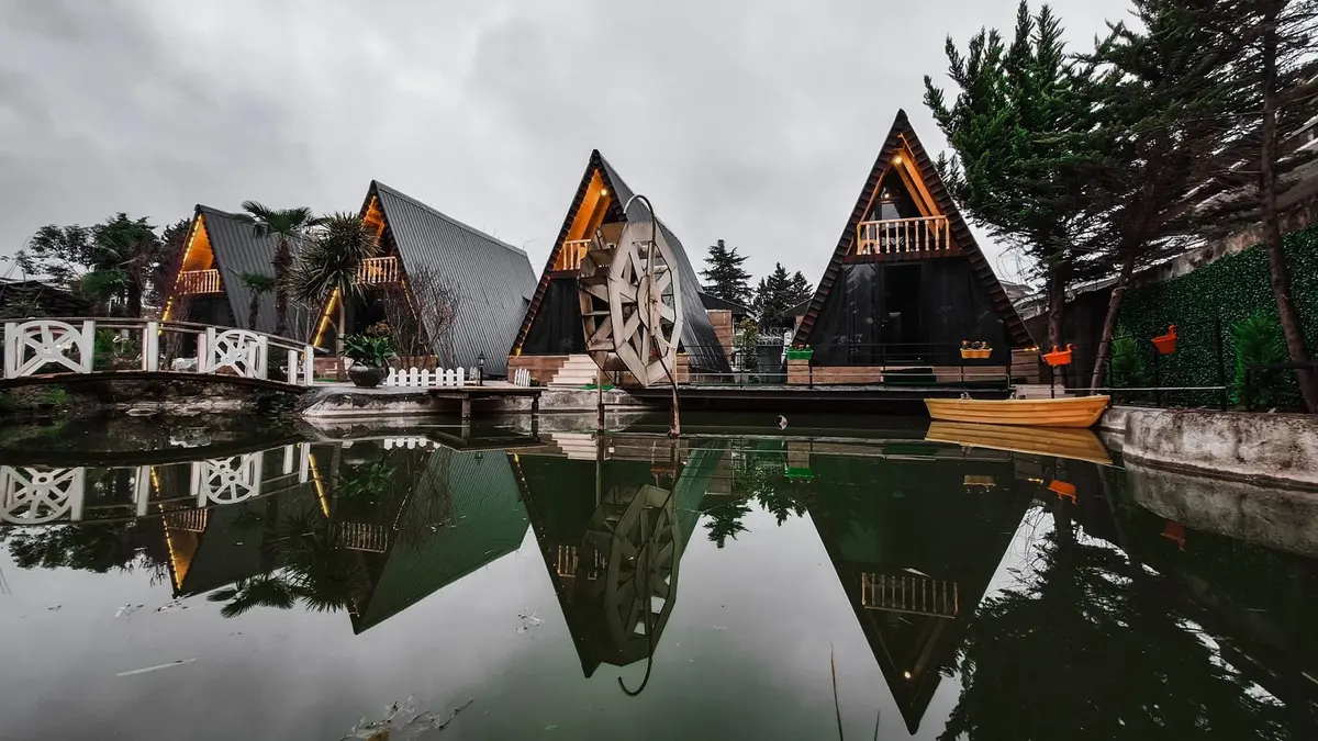 کلبه یک خوابه چوبی کاسپین 1