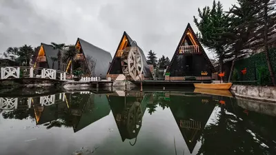 کلبه یک خوابه چوبی کاسپین 1