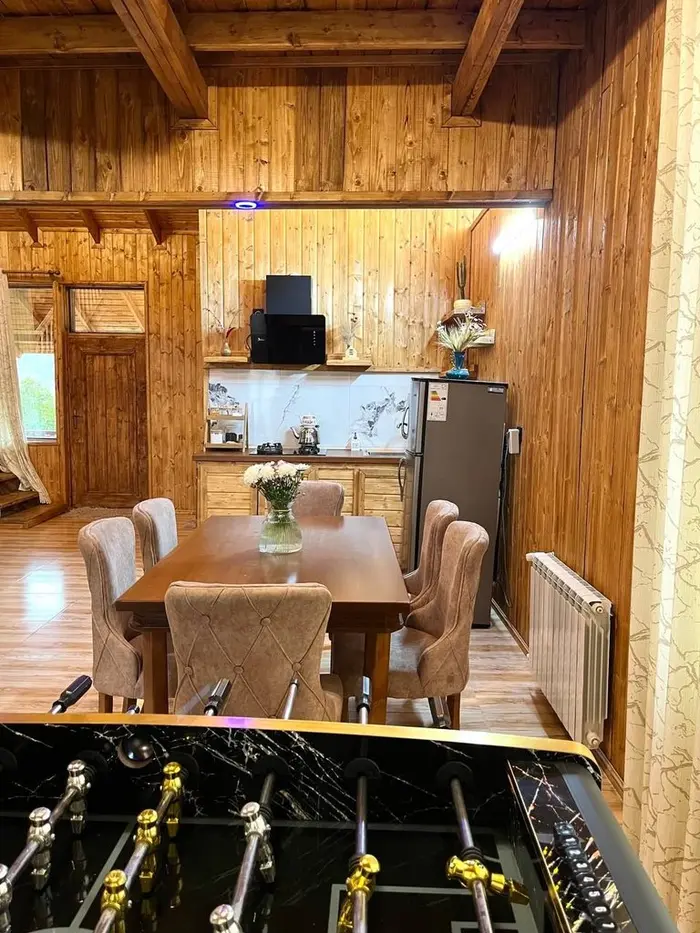 کلبه دوخوابه جکوزی دار هیرمان