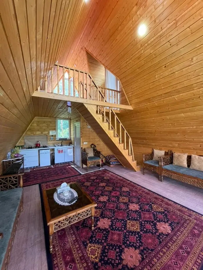 کلبه یک خوابه جنگلی سوئیسی وارش 1