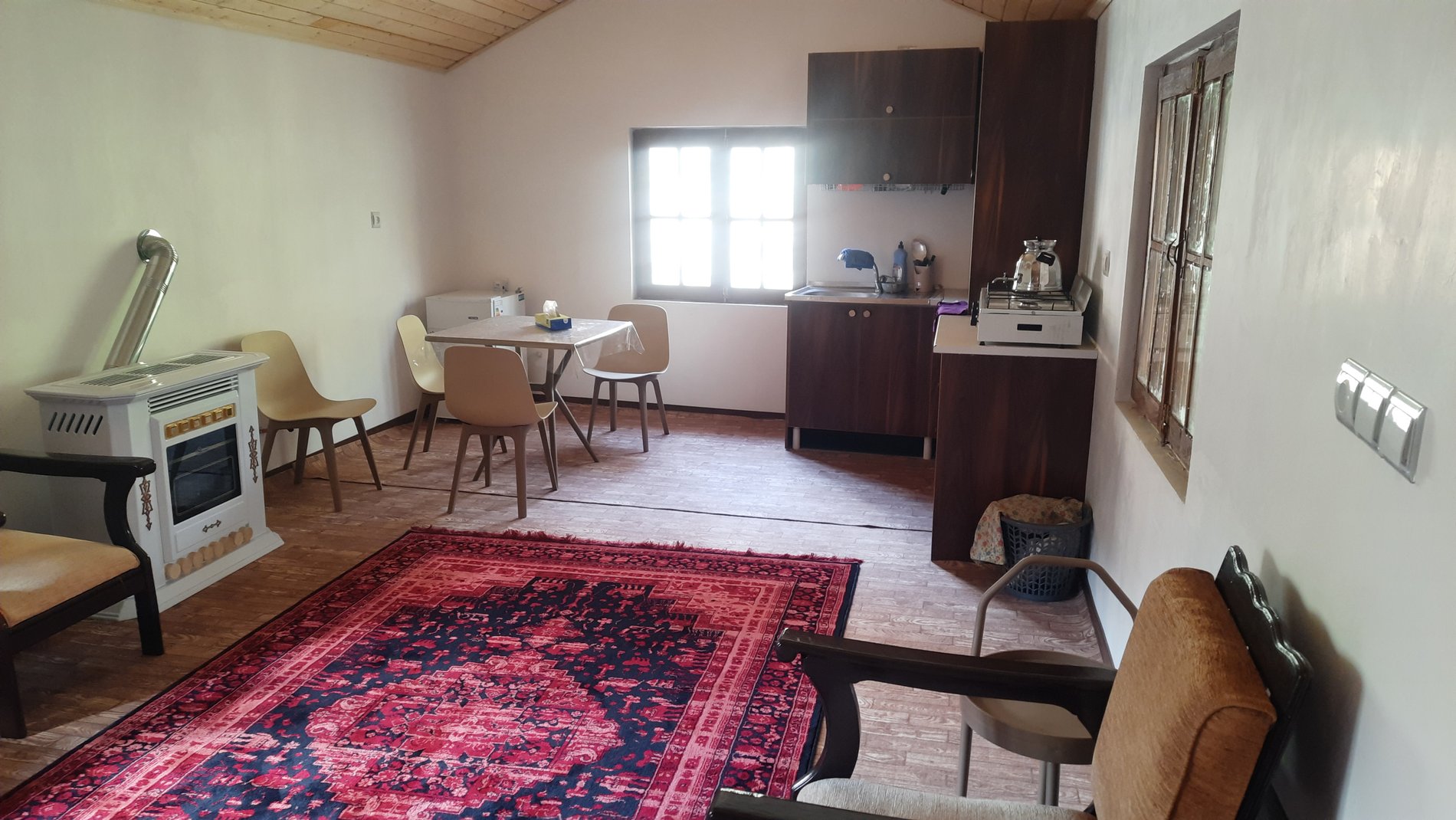 کلبه دوبلکس جنگلی چراغ