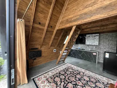 کلبه یک خوابه سوئیسی جکوزی دار الیش