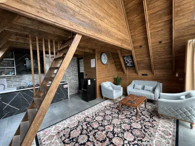 کلبه یک خوابه سوئیسی جکوزی دار الیش