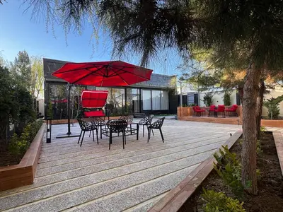 ویلا سه خوابه استخردار آبگرم رامجین 1