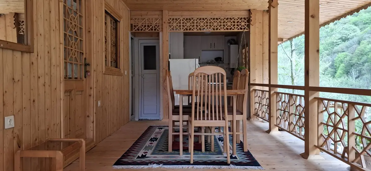 ویلا دوخوابه چوبی صادق شکوری واحد ۱ - ۱۰