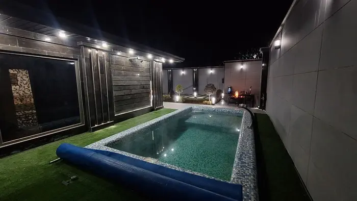 ویلا یک خوابه استخردار آبگرم عطر گل مریم