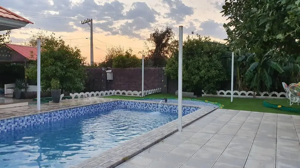 ویلا دوخوابه استخردار باغ هاشمی