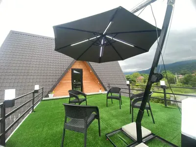 کلبه دوخوابه سوئیسی سعادت