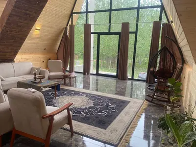 کلبه دوخوابه جنگلی بیشه 1