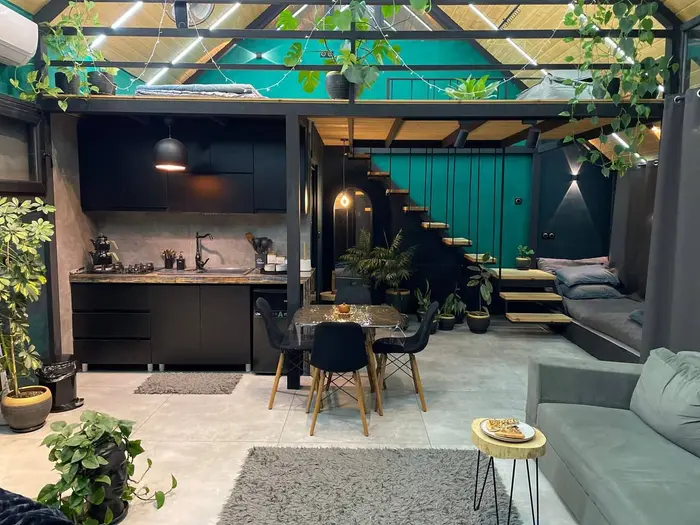 کلبه یک خوابه جنگلی توکا