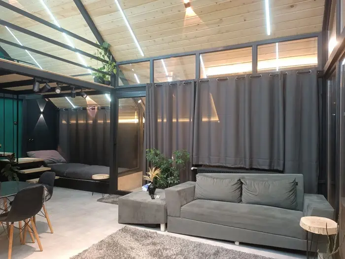 کلبه یک خوابه جنگلی توکا