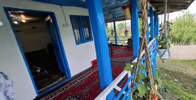 کلبه یک خوابه جنگلی گیلانه قلعه رودخان