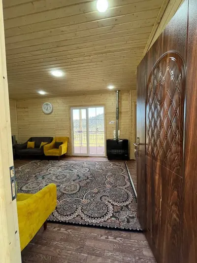 کلبه دوخوابه چوبی سام