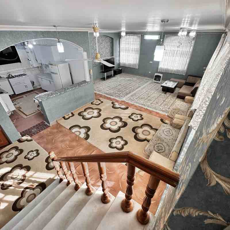 سوئیت دوخوابه دانش 7 - نمایی از طبقه دوم به پایین