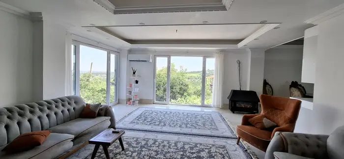 ویلا دوخوابه جنگلی کیایی درونکلا - چشم انداز داخل اقامتگاه