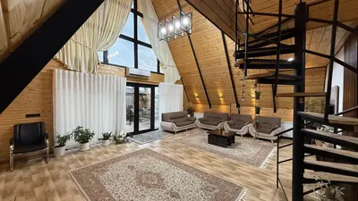 کلبه دوخوابه سوئیسی تی تی